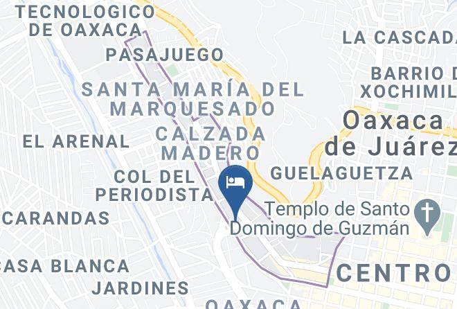 Oaxaca De Juarez - Hotel Oaxaca Maps