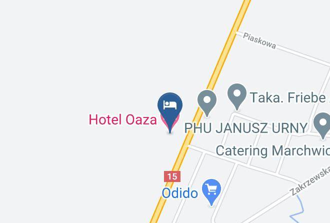 Hotel Oaza Map