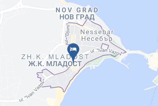 Nesebar - Hotel Oazis Maps