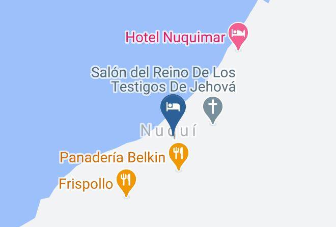 Nuqui - Hotel Obega Pacific Maps