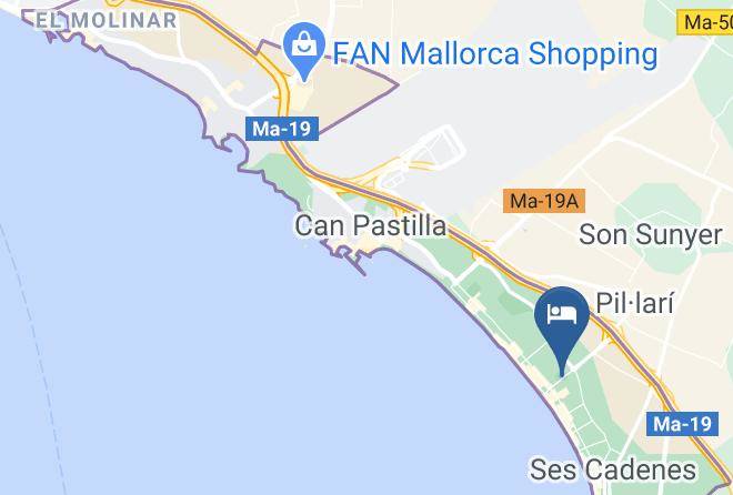 Baleares - Hotel Obelisco Maps