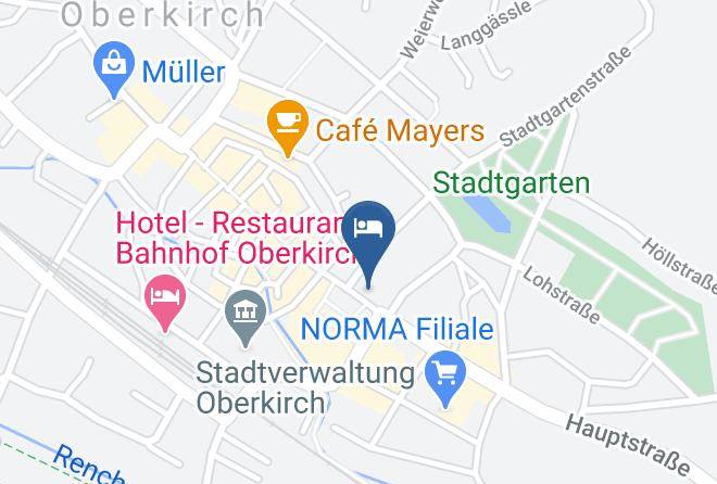 Ortenaukreis - Hotel Obere Linde Oberkirch Maps