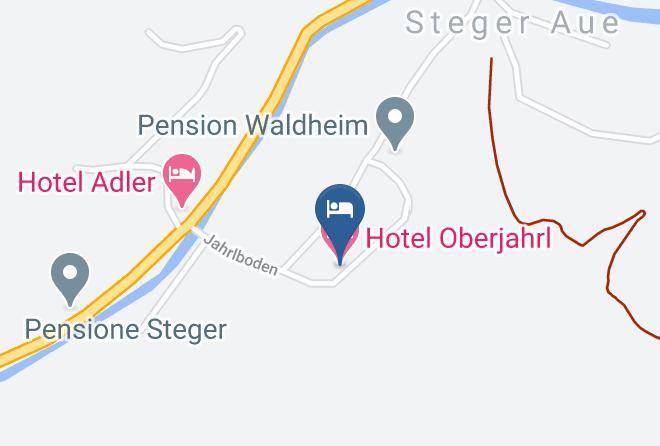 Hotel Oberjahrl Map