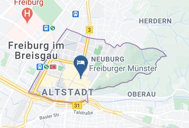 Freiburg - Hotel Oberkirch Maps