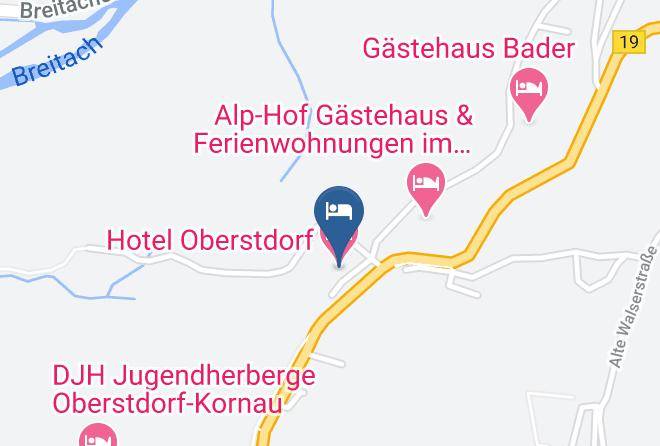 Oberallgau - Hotel Oberstdorf Maps
