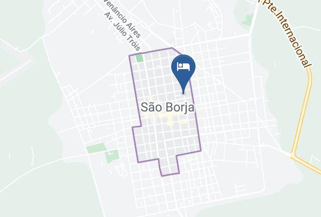 Sao Borja - Hotel Obino Sao Borja Maps
