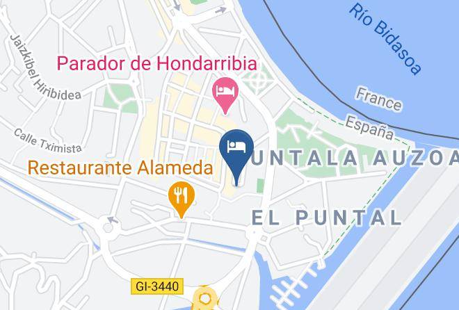 Gipuzkoa - Hotel Palacio Obispo Maps