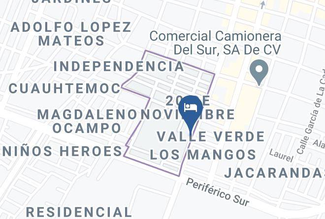 Iguala De La Independencia - Hotel Obregon Maps