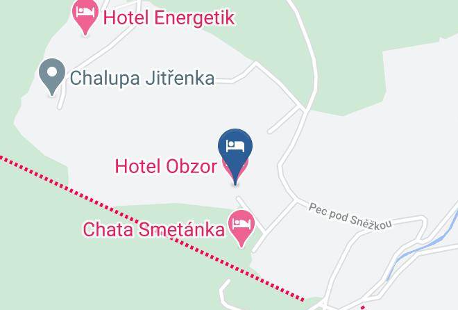 Trutnov - Hotel Obzor Maps