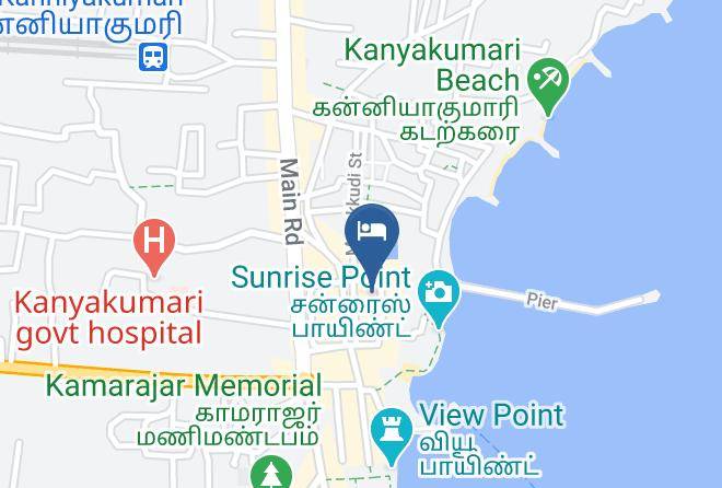 Kanniyakumari - Hotel Ocean Heritage Maps