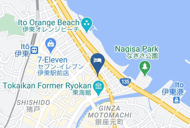 Ito City - Hotel Ocean Maps