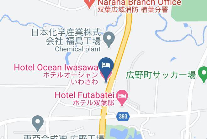 Hirono Townfutaba District - Hotel Ocean Iwasawa Maps