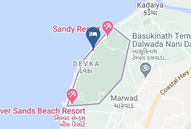 Daman - Hotel Ocean Panorama Maps