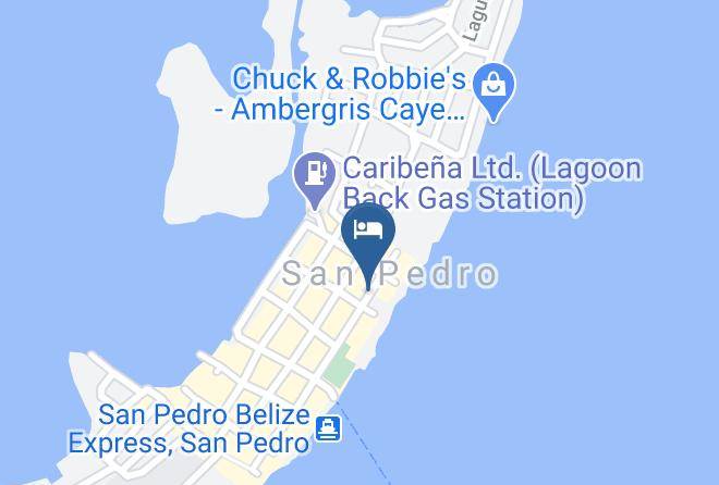 Belize - Hotel Ocean Paradise Maps