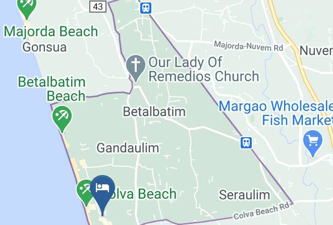 Salcete - Hotel Ocean Touch Maps