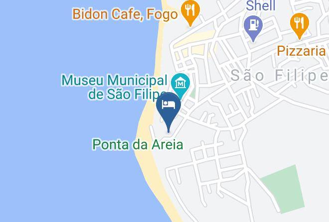 Sao Filipe - Hotel Ocean View & Restaurante Seafood Maps