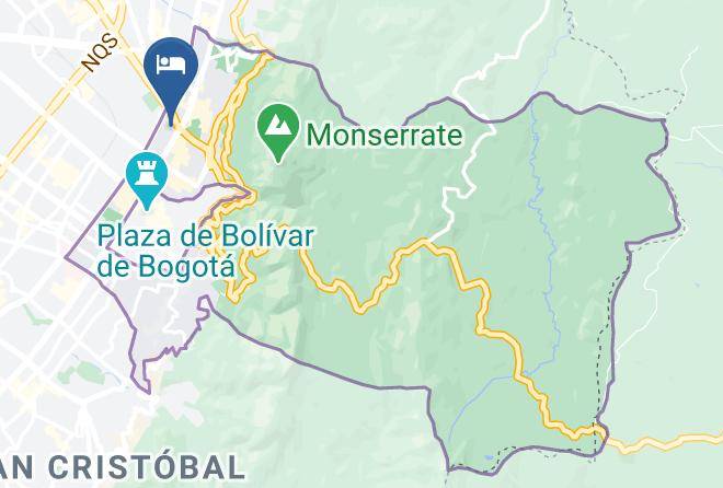 Bogota - Hotel Oceania Bogota Maps