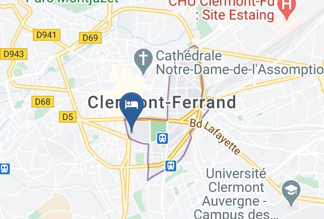 Puy De Dome - Hotel Oceania Clermont Ferrand Maps