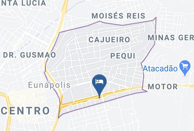 Eunapolis - Hotel Oceania Maps