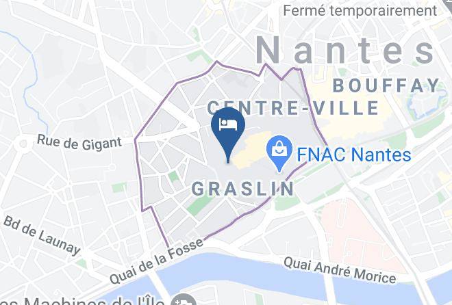Loire Atlantique - Oceania Hotel De France Nantes Maps