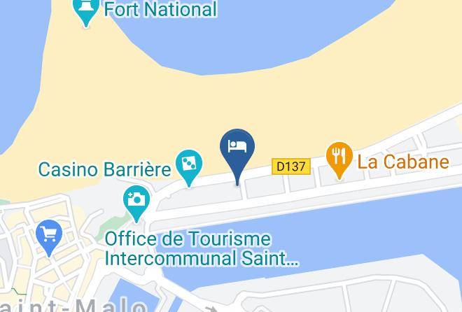 Ille Et Vilaine - Hotel Oceania Saint Malo Maps