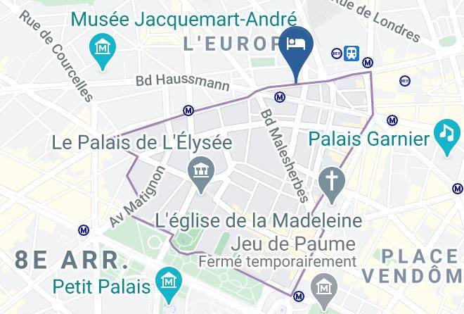 Paris - Hotel Oceanic Maps