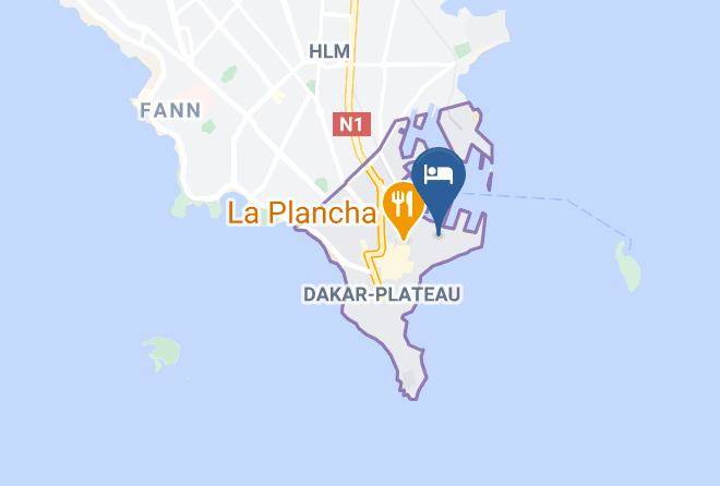 Dakar - Hotel Oceanic Maps