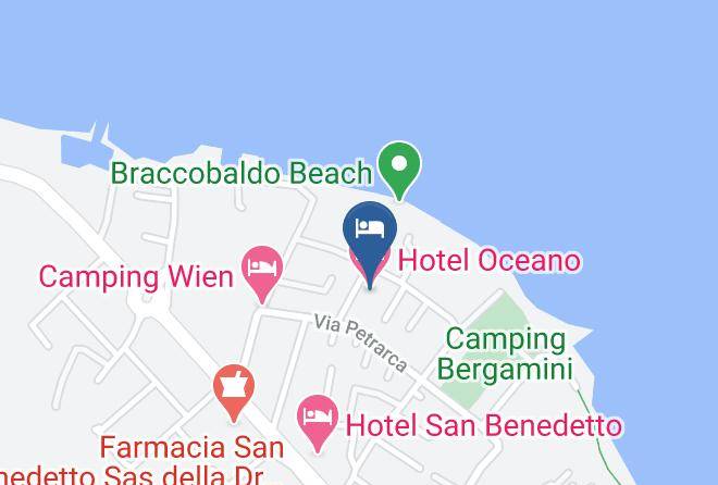 Verona - Hotel Oceano Maps