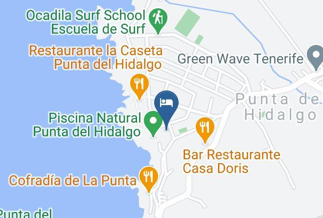 Santa Cruz De Tenerife - Hotel Oceano Maps