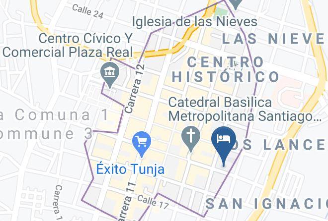 Tunja - Hotel Oceta Tunja Maps