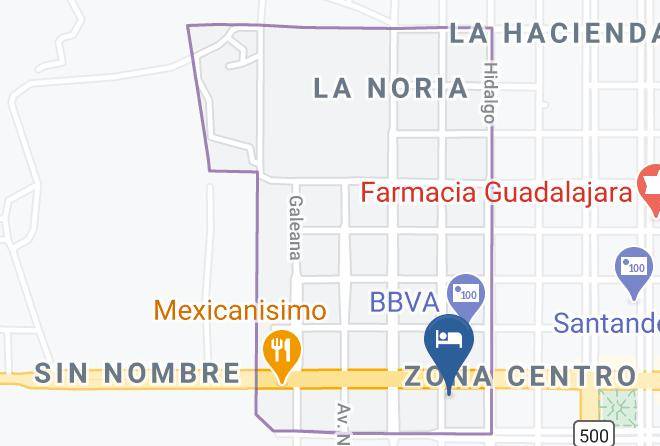 Guadalupe Victoria - Hotel Ochoa Maps