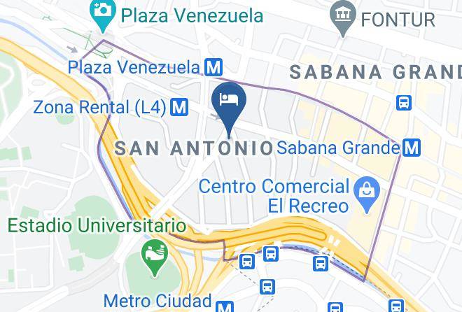 Caracas - Hotel Odeon Maps