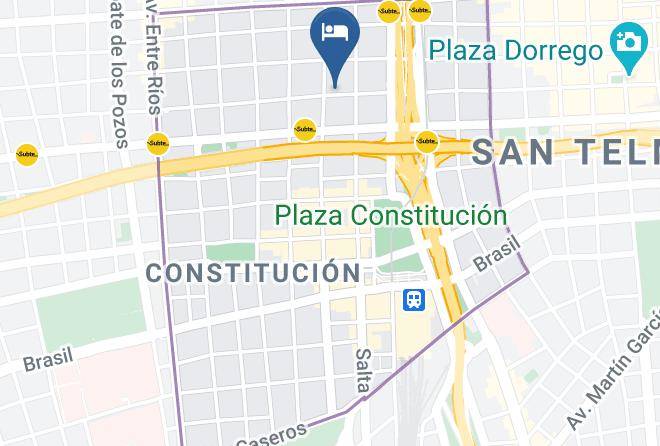 Buenos Aires - Hotel Odeon Hotel Por Dia Maps