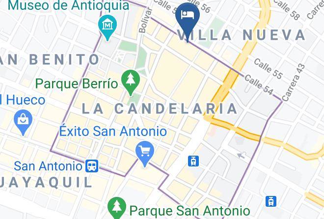 Medellin - Hotel Odeon Maps