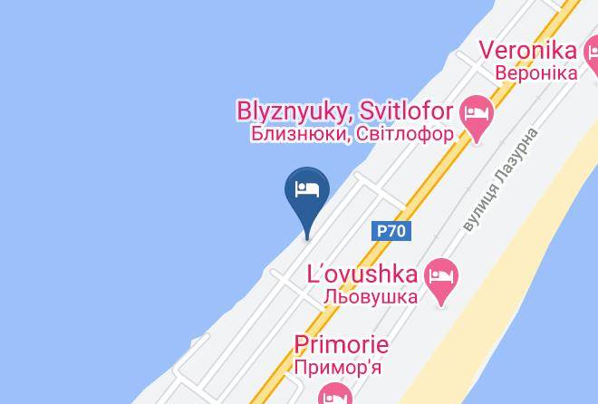 Hotel Odeskyy Dvoryk Map