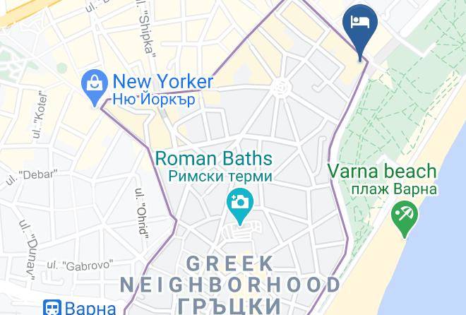 Varna - Hotel Odesos Maps