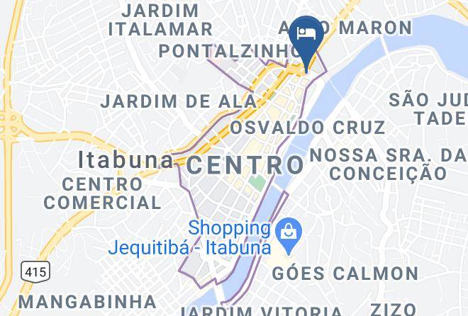 Itabuna - Hotel Odete Maps