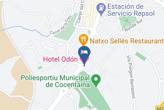 Alicante - Hotel Odon Maps