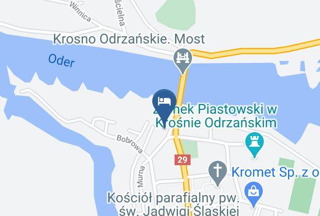 Krosnienski - Hotel Odra Maps