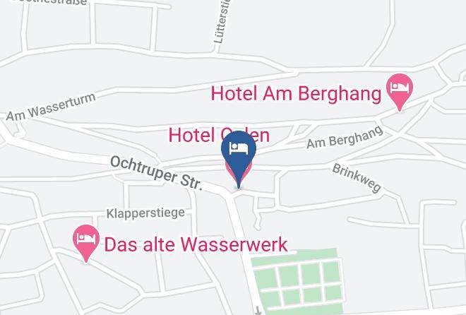 Grafschaft Bentheim - Hotel Oelen Maps