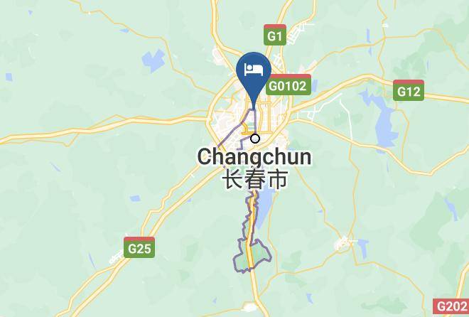 Changchun - Hotel Of Changchun International Building Maps