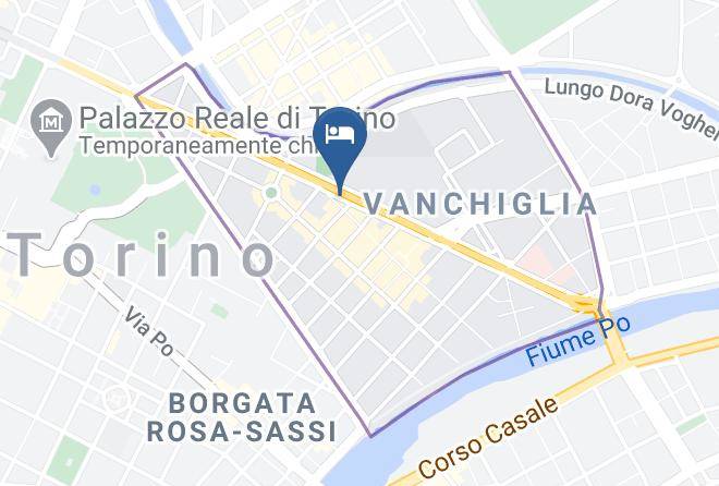 Turin - Hotel Dei Pittori Maps