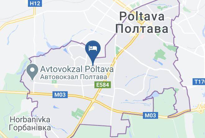 Hotel Of Traktornyi Map