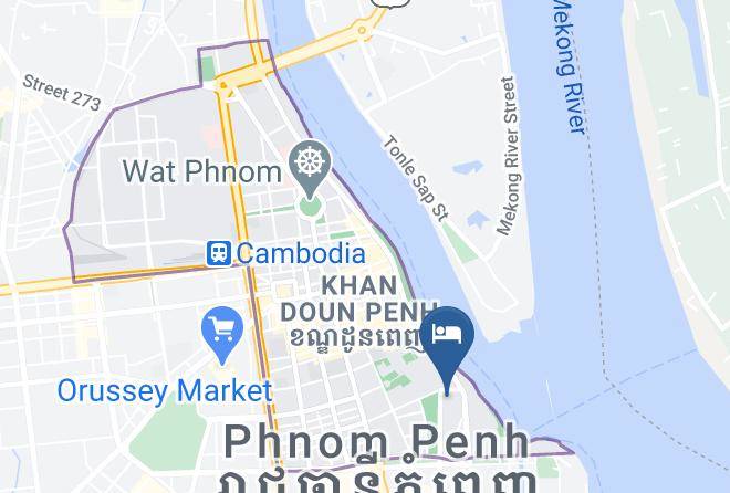 Doun Penh - Hotel Ofuro Maps