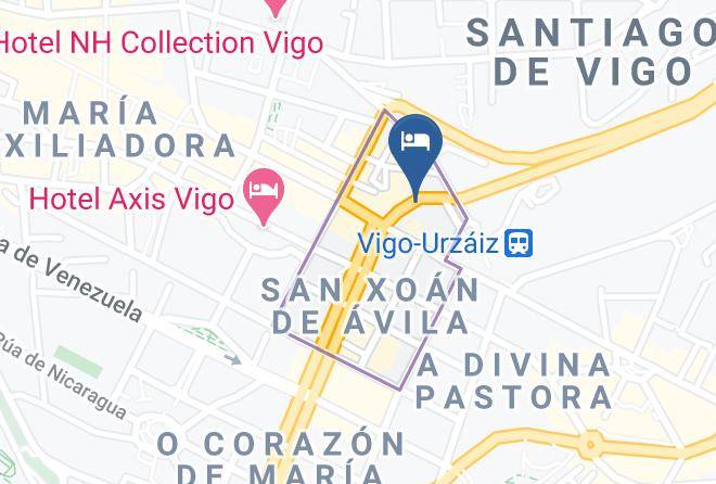 Pontevedra - Hotel Ogalia Maps