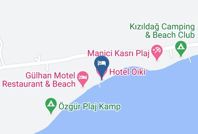 Ayvacik - Hotel Oiki Maps