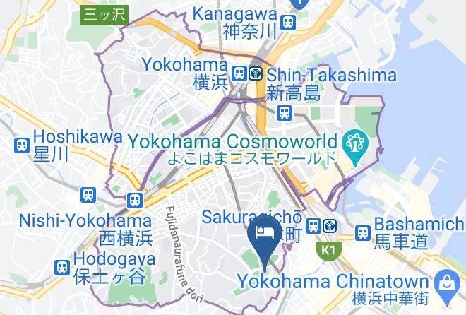 Yokohama City Nishi Ward - Hotel Oimatsu Maps