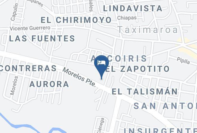 Hidalgo - Hotel Ojo De Agua Maps