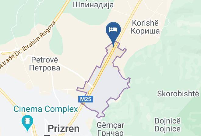 Prizren - Hotel Ok Prizren Maps
