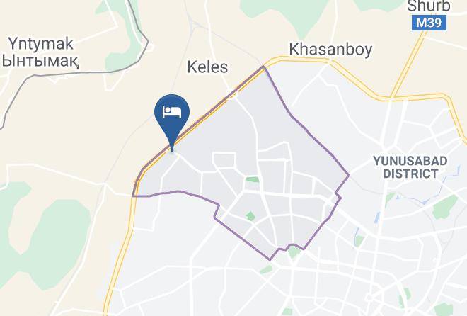Tashkent - Hotel Ok Maps